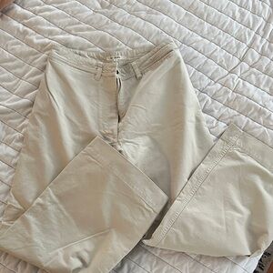 Ali Golden wide leg Cream Pants